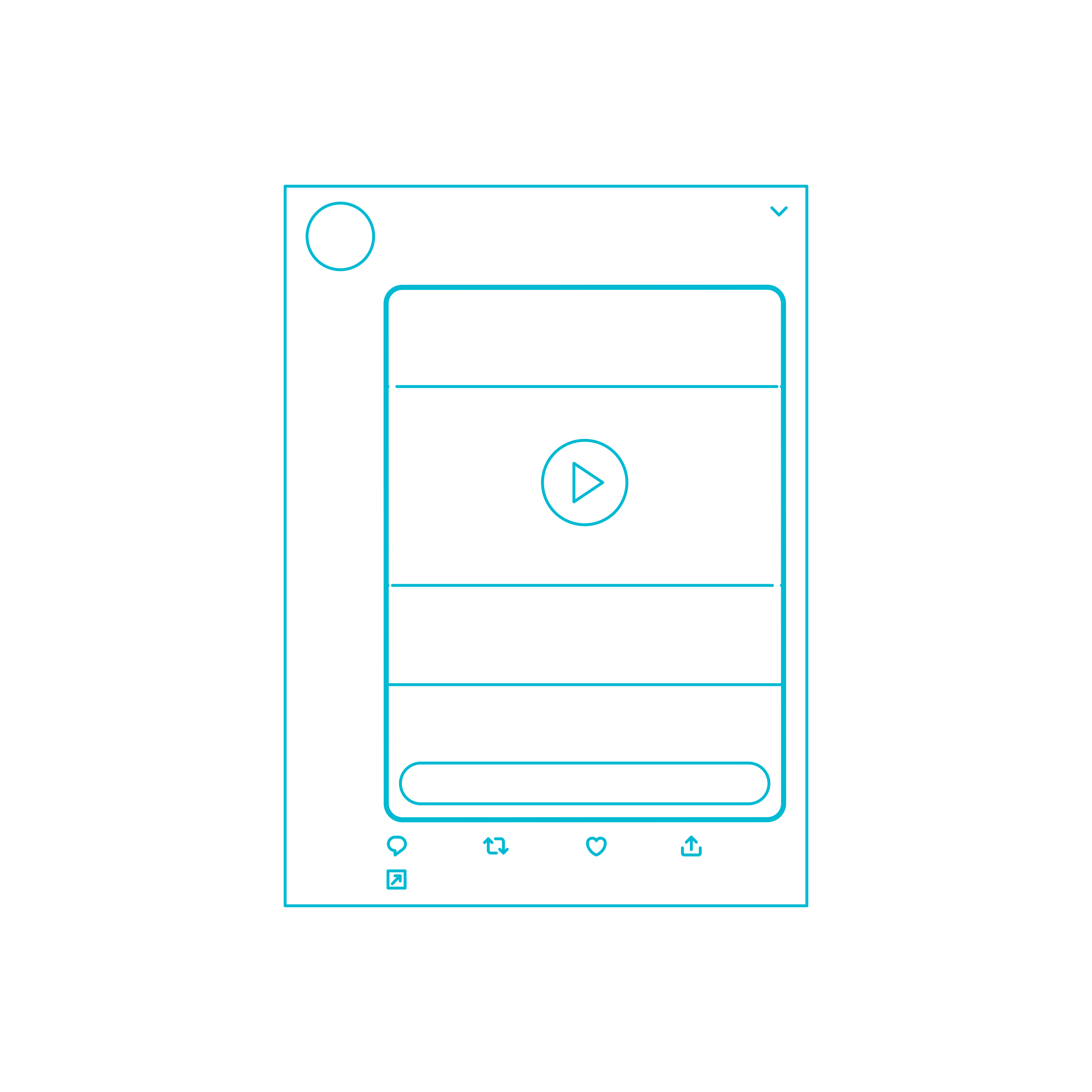 Digital Twitter App Card Video Drawing Svg Vector Free Vectors